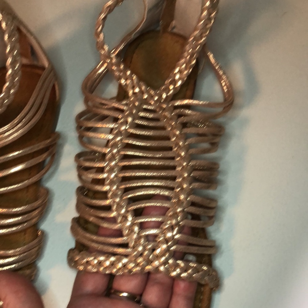2/$20 Forever Shimmer Pink Flat Sandals - Picture 5 of 6